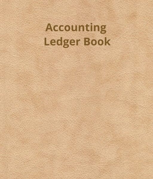 Accounting Ledger Book