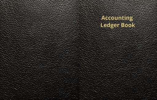 Accounting Ledger Book – Black